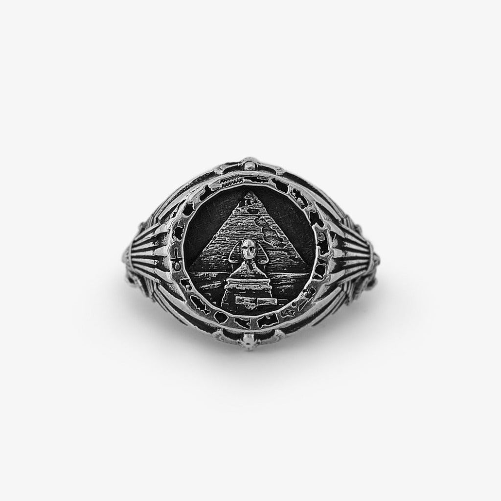 Anello Piana di Giza Argento