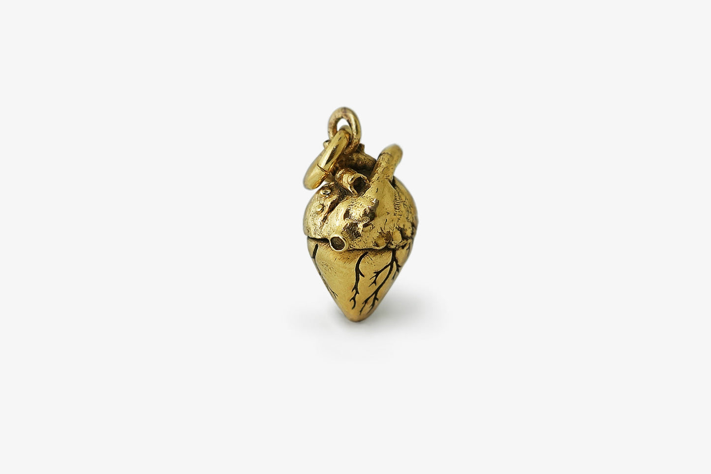 Ciondolo Cuore Anatomico Piccolo Oro - Mama Schwaz