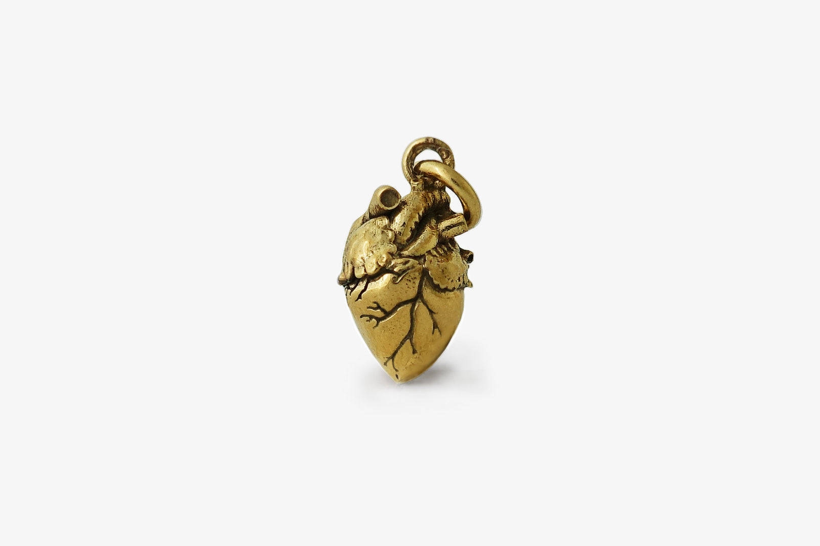 Ciondolo Cuore Anatomico Piccolo Oro - Mama Schwaz