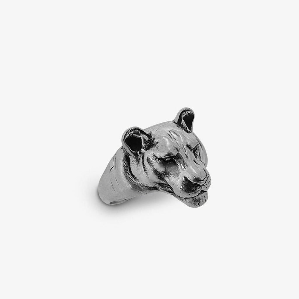 Anello Leonessa Argento Small