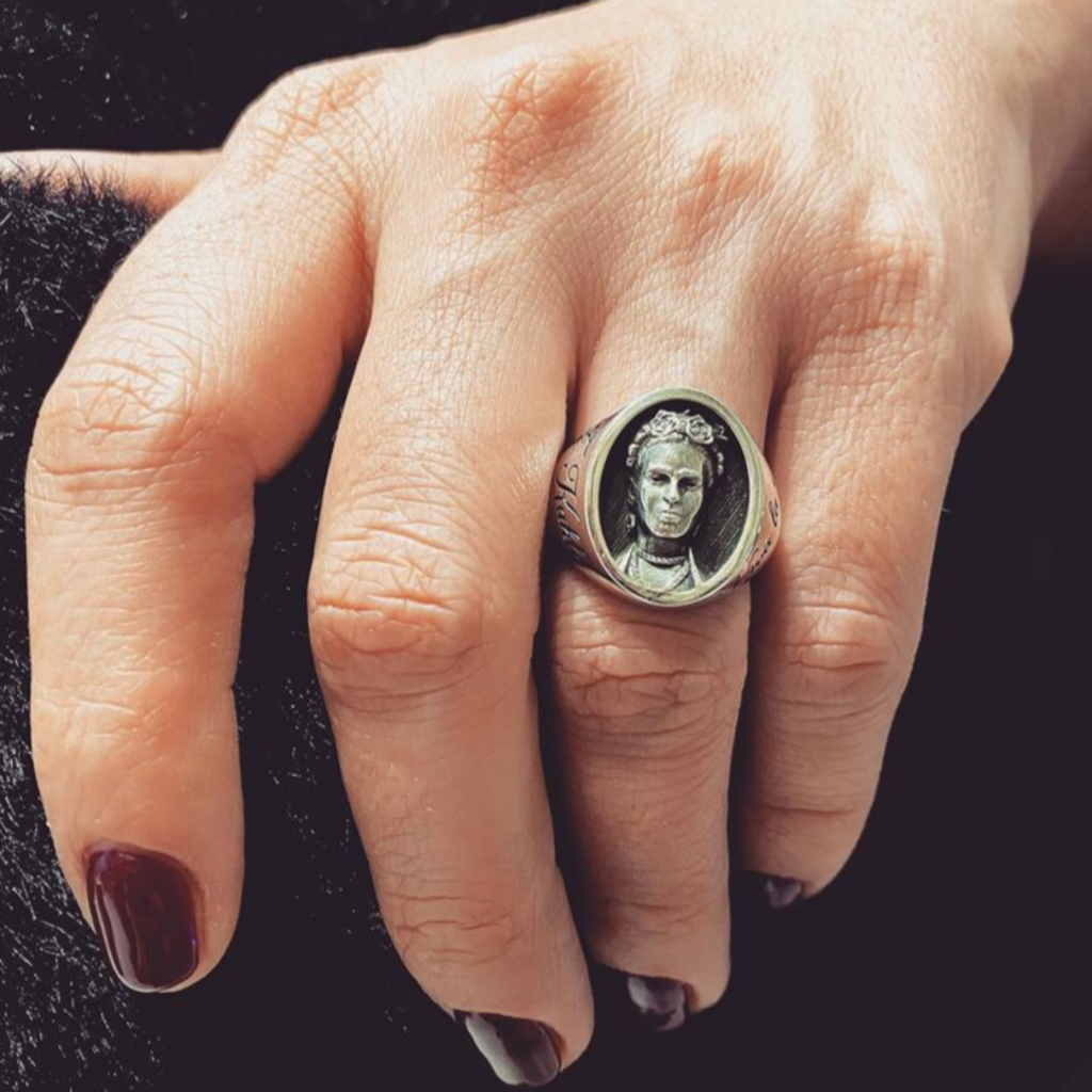 Anello Frida Kahlo Argento